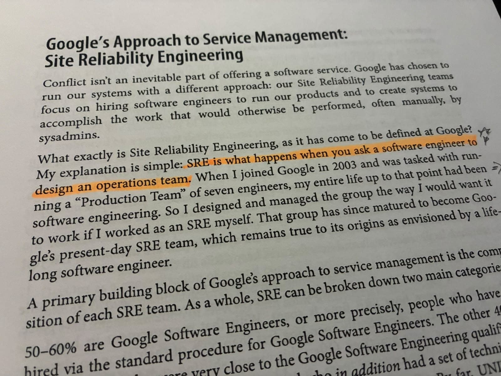 The Google SRE Chapter 1 — Introduction